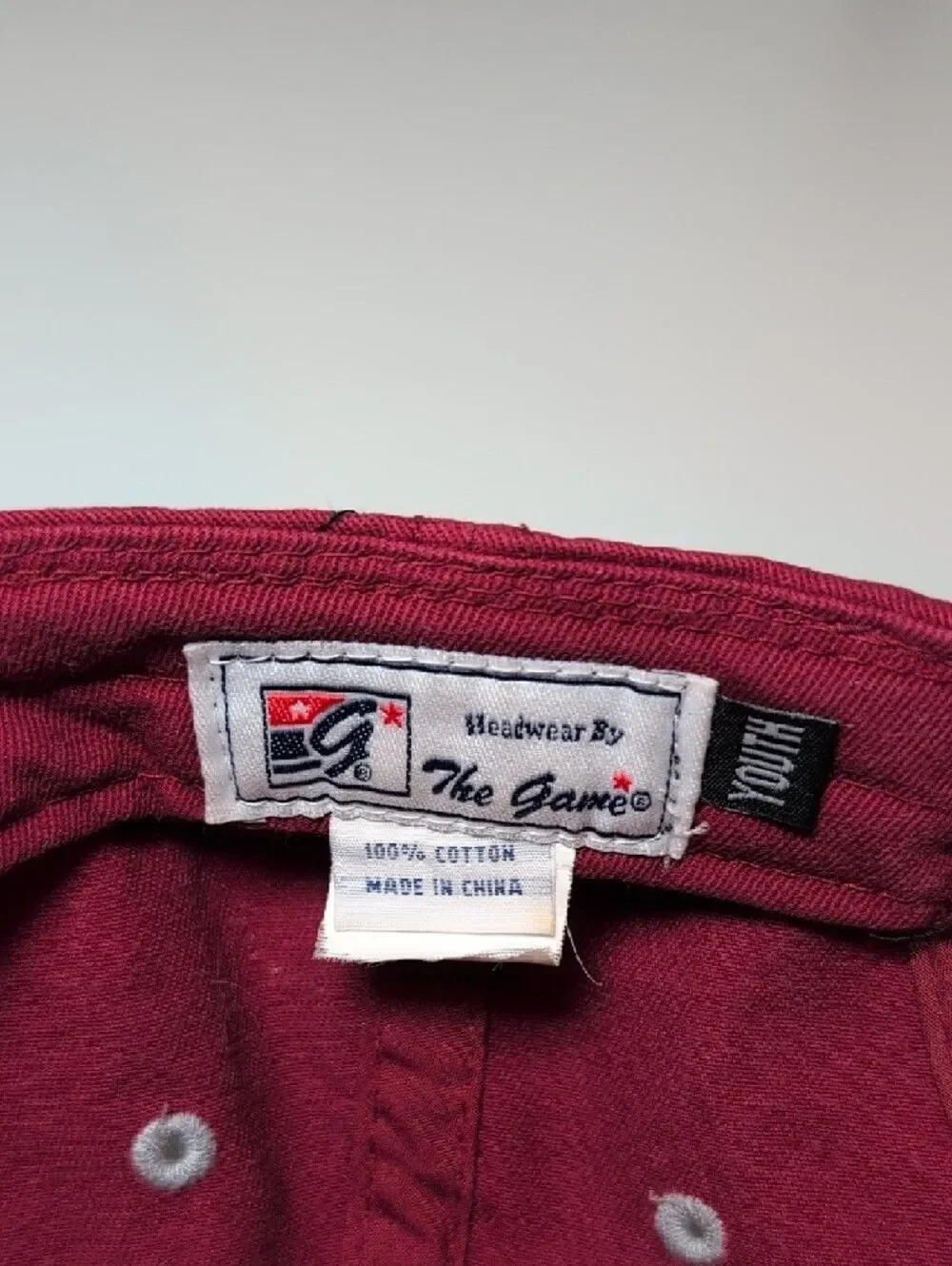 WSU Cougars Maroon Cap with White Embroidery